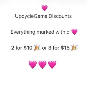 UpcycleGems Fall Sale Offer